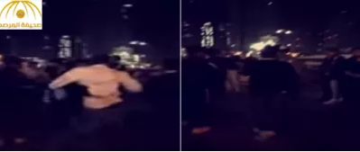 بالفيديو.. «مشاجرة» بين سعوديين مخمورين في دبي