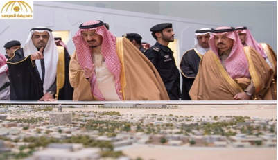 بالصور: خادم الحرمين يفتتح مركز الملك عبد الله للدراسات والبحوث البترولية بالرياض
