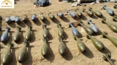 ‏بالصور:شاهد.. أسلحة وصواريخ تركها الحوثيون بعد فرارهم خلال عملية للقوات السعودية