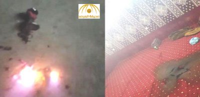 بالصور.. انفجار جهاز "اسكوتر" في منزل أسرة سعودية