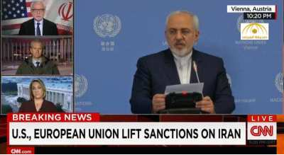 الوكالة الدولية تعلن امتثال إيران لشروط الاتفاق النووي .. وواشنطن تعطي الضوء الأخضر