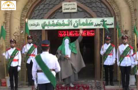 بالفيديو:المهدي المنتظر يحيي جمهوره أمام مقام سلمان الفارسي !