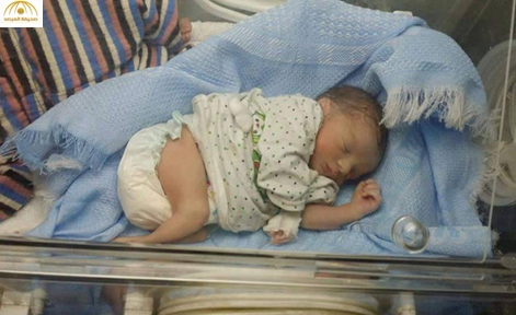 شظية تخترق بطن حامل والجنين حي بسوريا ــ صور