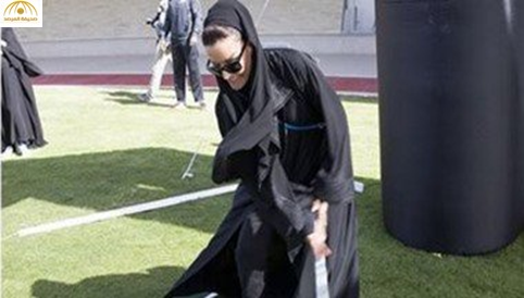 بالصور: الشيخة موزة تمارس الجولف فى اليوم الرياضى لدولة قطر