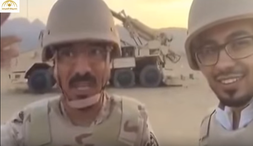 بالفيديو: جندي سعودي  يلقي قصيدة حماسية من الحد الجنوبي