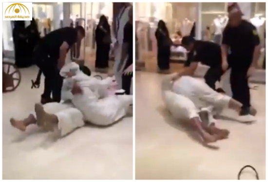 بالفيديو:«مشاجرة ساخنة» بين شخصين في مركز تجاري بالكويت