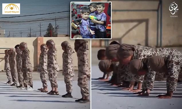 بالفيديو و الصور:شاهد مستقبل أطفال "داعش" تحت اسم "الطفولة بتنظيم الدولة الإسلامية"