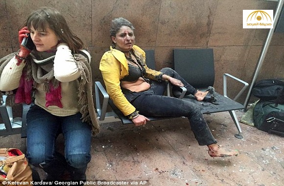 بالصور: الكشف عن هوية ضحية تفجير مطار بروكسيل الغارقة بدمائها