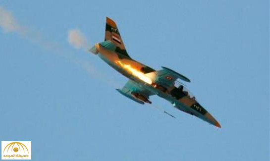 تحطم طائرة حربية سورية قرب دمشق