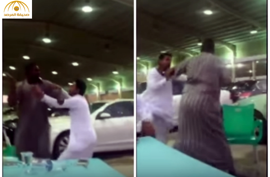 فيديو : مضاربة بين سوداني وسعودي في أحد معارض السيارات