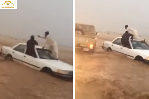 بالفيديو:احتجاز 12 سيارة  بسبب الأمطار الغزيرة بمحافظة تربة