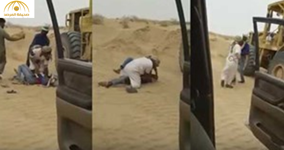 بالفيديو:سعودي يدخل في مشاجرة مع وافد تعدّى على آخر