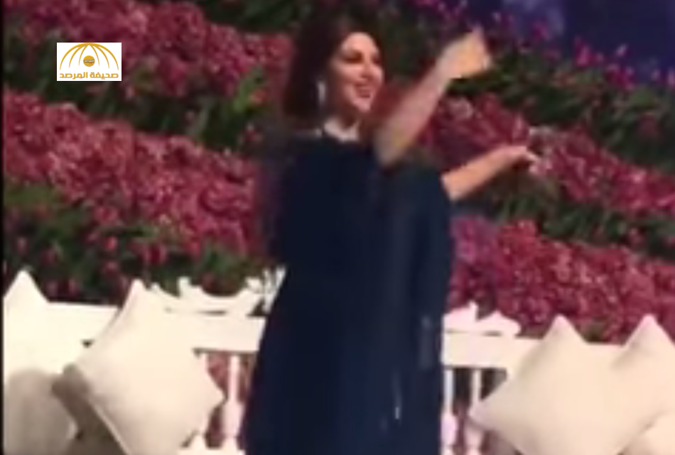 بالفيديو : ميريام فارس تشعل عرساً بالرقص الخليجي