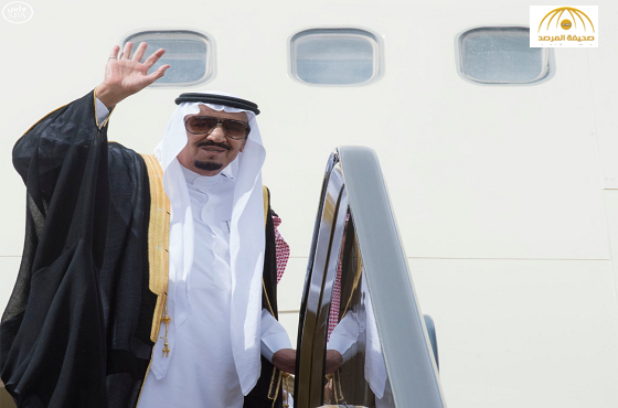 بالصور:خادم الحرمين الشريفين يغادر الرياض متوجهاً إلى جدة