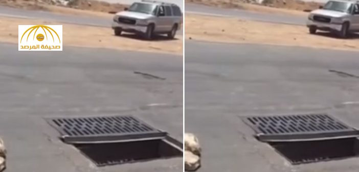 بالفيديو : مواطن يوثق انقلاب سيارة بسبب حفرة على طريق هارون الرشيد بالرياض