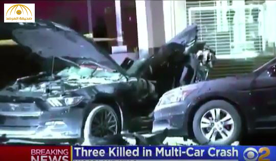مقتل3 كويتيين في حادث مروع في أمريكا- فيديو