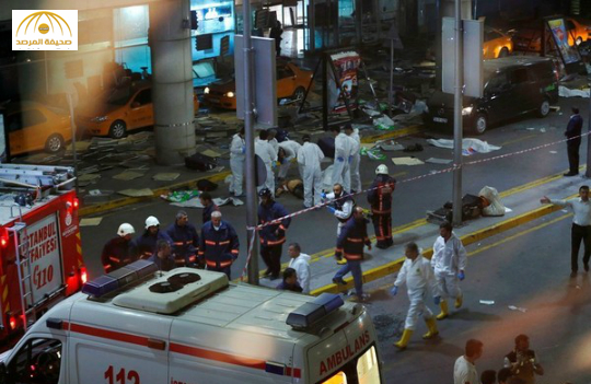سفارة المملكة بتركيا تصحح الخطأ: المتوفين ٢ سعوديين وإصابة ٢٥ بمطار أتاتورك