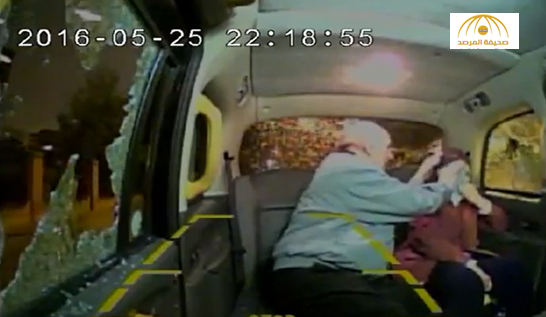شاهد : طوبة تصيب سبعينية داخل سيارة أجرة
