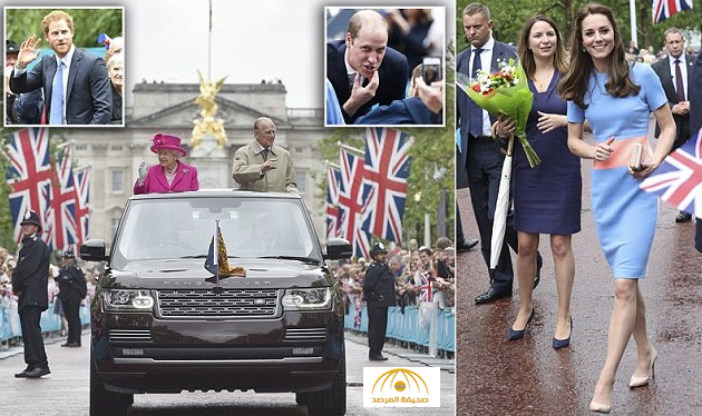 بالصور:هكذا احتفلت ملكة بريطانيا بعيد ميلادها الـ90