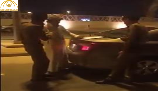 شاهد: مداهمة شارع تفحيط شمال الرياض.. وإيقاف المخالفين بإشهار السلاح