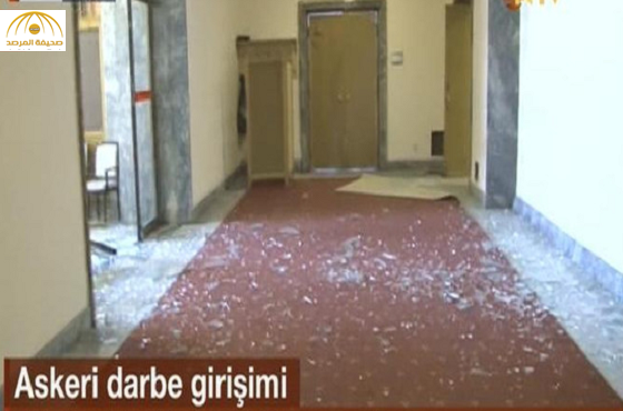 شاهد:لقطات حديثة  من داخل البرلمان التركي بعد تعرضه للقصف