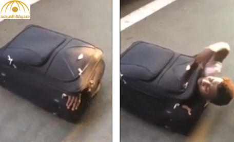 بالصور والفيديو: أريتيري  "يحشر" نفسه في حقيبة للهجرة إلى سويسرا