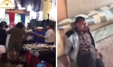 بالفيديو: مضاربة عنيفة بين شابين وعمالة في أحد المحلات الشعبية في السودة