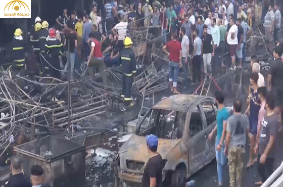 ارتفاع عدد قتلى تفجير الكرادة في بغداد إلى 213 قتيل و 200 جريح-فيديو