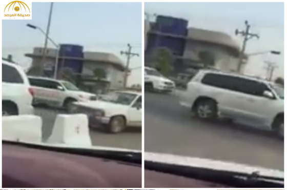 بالفيديو:مواطن يوثق قطع الإشارة في وادي الدواسر أثناء وجود الدورية
