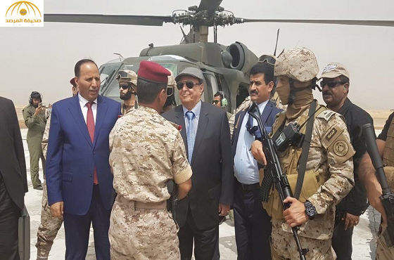 بالصور:الرئيس اليمني يزور مأرب للمرة الأولى منذ انقلاب الحوثي