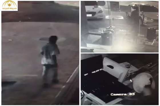 بالفيديو: لحظة قيام لص بسرقة محل بالدمام