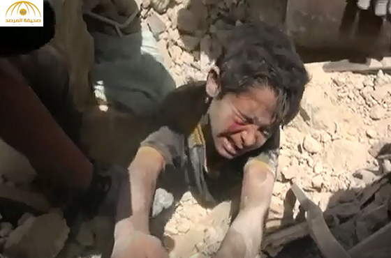 بالفيديو : شاهد الإرهاب "الايراني الروسي ونظام الأسد العميل" بحق أطفال سوريا