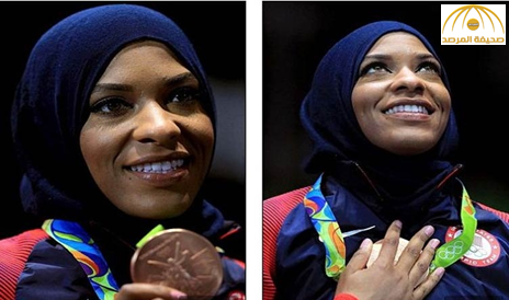 أول أمريكية محجبة تحرز ميدالية برونزية أوليمبية