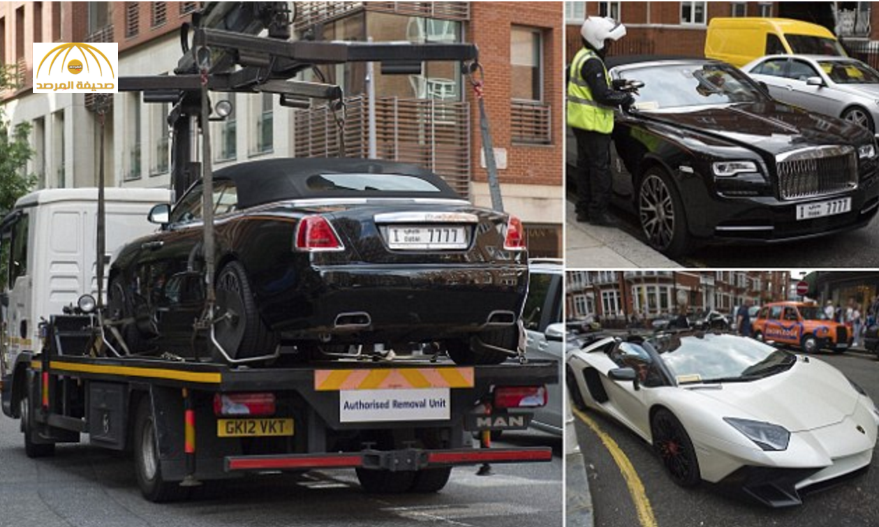 بالصور: شاهد سيارات الأثرياء العرب الفارهة في لندن وكيف يحصلون على المخالفات