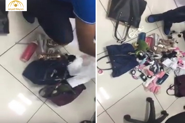 بالفيديو : لحظة ضبط فتيات حاولن سرقة محل إكسسوارات بالدمام