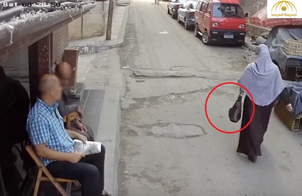 فيديو: سرقة حقيبة سيدة “مصرية” في وضح النهار بأحد شوارع الإسكندرية