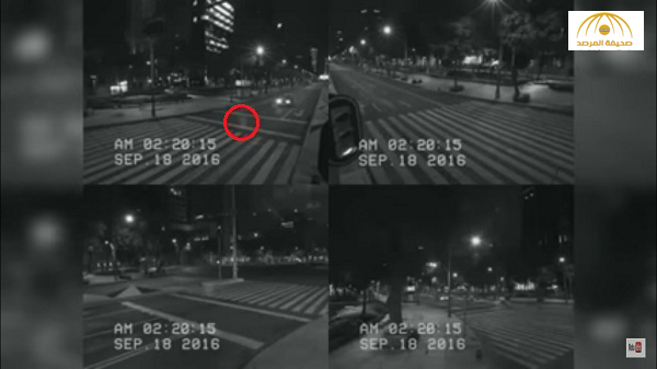 بالفيديو: شبح فتاة يظهر عند تقاطع طرق في المكسيك