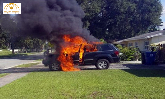جهاز "سامسونغ نوت 7" يحرق سيارة أمريكي متوقفة أمام منزله!