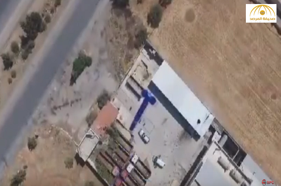 بالفيديو : شاهد..الجيش السوري الحر يستخدم طائرة بدون طيار في قصف قوات الأسد