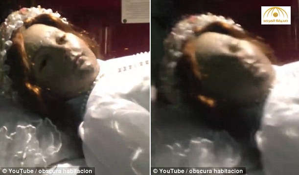 فيديو: جثة فتاة داخل متحف متوفية قبل 300 عام تغمز خلال مقطع مصور من قبل سائح
