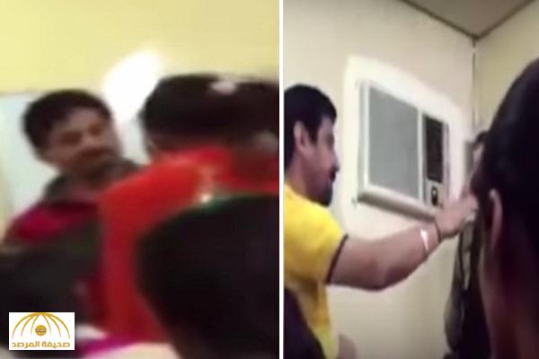 بالفيديو : معلم هندي يضرب الطلاب ويصفع الطالبات بطريقة وحشية