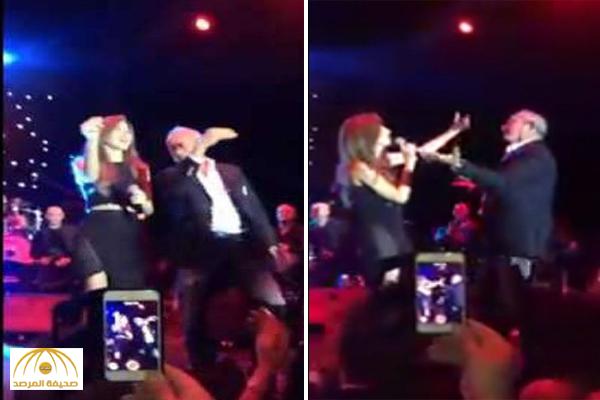 بالفيديو : نجيب ساويرس يرقص مع نانسي عجرم في ملهى ليلي