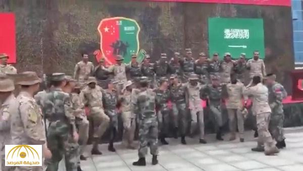 بالفيديو : تمرين القوات الخاصة السعودية و الصينية ينتهي بالرقص على شيلة " لبيك يا سلمان "