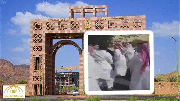 جامعة طيبة تكشف ملابسات فيديو المشاجرة بين أساتذتها