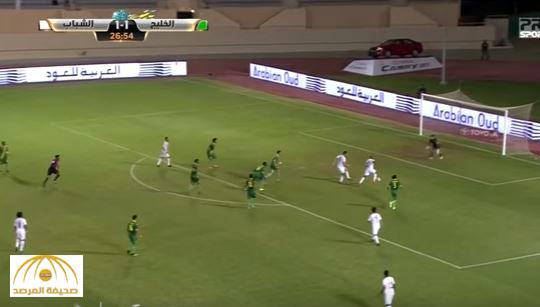 بالفيديو :الشباب يفوز على الخليج بهدفين مقابل هدف واحد