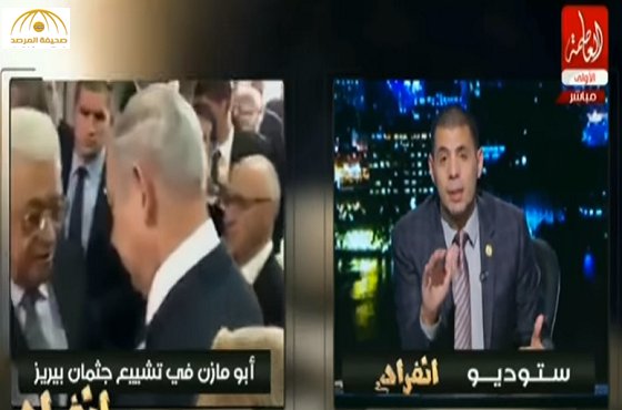 بالفيديو..حساسين ينتقد "بكاء" عباس وشكري بتشييع بيريز: راعوا شعورنا