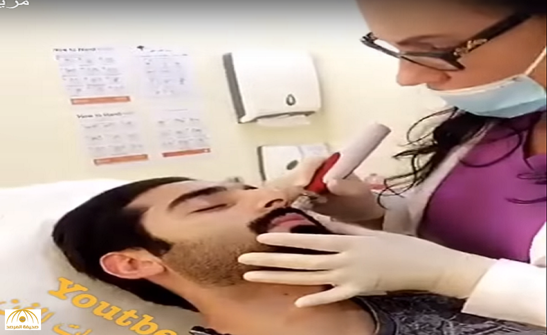 بالفيديو.. مريم حسين تصوّر زوجها فيصل أثناء خضوعه لعمليات تجميل في وجهه