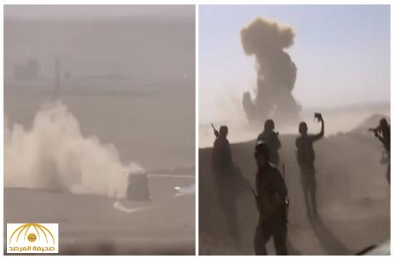 بالفيديو: تدمير مقاتلين أكراد لسيارة يقودها انتحاري من "داعش" شمال الموصل