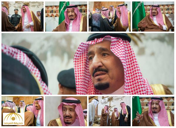 بالصور : الملك سلمان بن عبدالعزيز يستقبل المعزين في وفاة شقيقه الأمير تركي بن عبدالعزيز