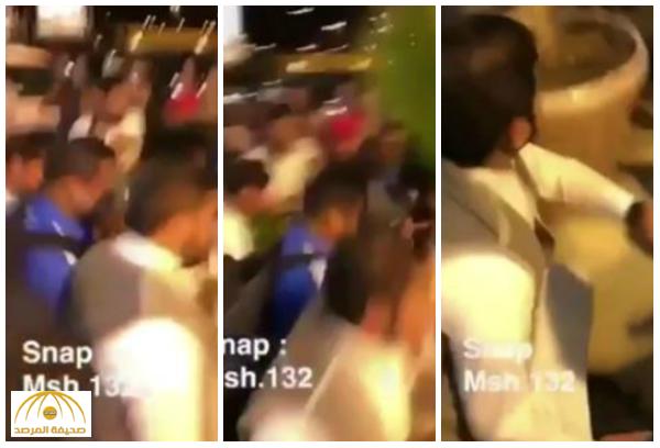 بالفيديو : الشمراني يعتدي على أحد مشجعي نادي الهلال بمطار الملك عبد العزيز
